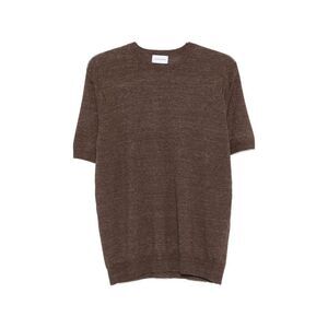 Scaglione Brown T-Shirts & Vests - T-Shirts Men